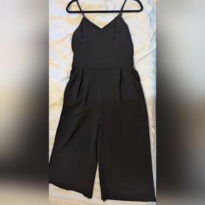 Express Sleeveless Black Jumpsuit Size 6